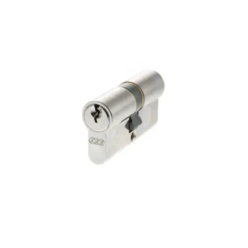 AGB 5 Pin Double Keyed Alike Euro Cylinder 30-30mm (60mm) - Polished Chrome