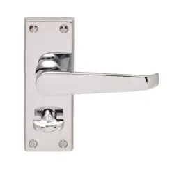 Carlisle Brass CBV31WCCP Victorian - Lever Privacy Furniture (Contract Range) 120mm x 40mm Polished Chrome