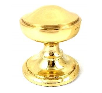 Centre Door Knobs – 75mm – Polished Brass Finish