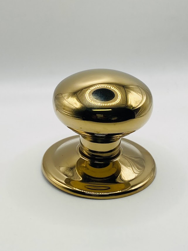 Centre Door Knob (Mushroom Shape) -75Mm - Web Ironmongery UK