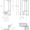 Cranked Hinge 5mm