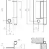 Cranked Hinge 5mm