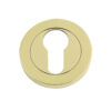 Euro Profile Escutcheons, PVD Stainless Brass