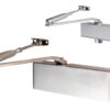 Eurospec Enduro Delayed Action DDA Compliant Overhead Door Closer, Spring Variable Power Size 2-5, Various Finishes