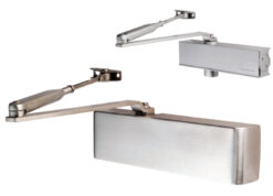 Eurospec Enduro Delayed Action Dda Compliant Overhead Door Closer, Spring Variable Power Size 2-6, Various Finishes