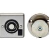 Carlisle Brass DEM100F/SV Flush Mounted Wall Magnet (Wm2/S)