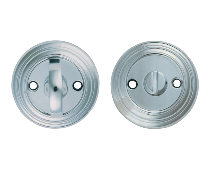 Delamain Large Thumbturn & Release (55Mm Diameter), Polished Chrome