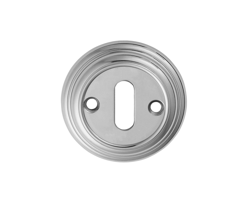 Delamain Standard Profile Escutcheon, Polished Chrome