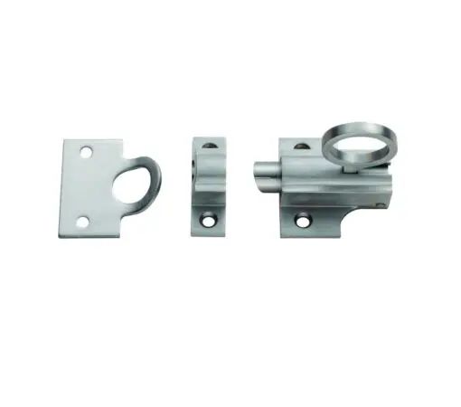 Fan Light Window Catches, Satin Chrome