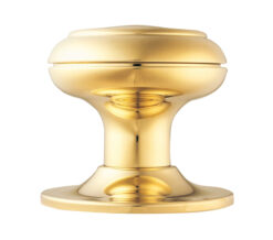 Centre Door Knob, Pvd Stainless Brass