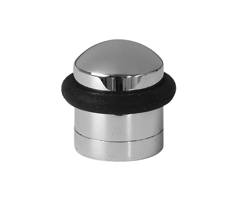 Floor Mounted Door Stop (35Mm Height), Polished Chrome