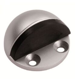 Eurospec DSF9032SAA Floor Mounted Doorstop Shielded - Small Satin Anodised Aluminium