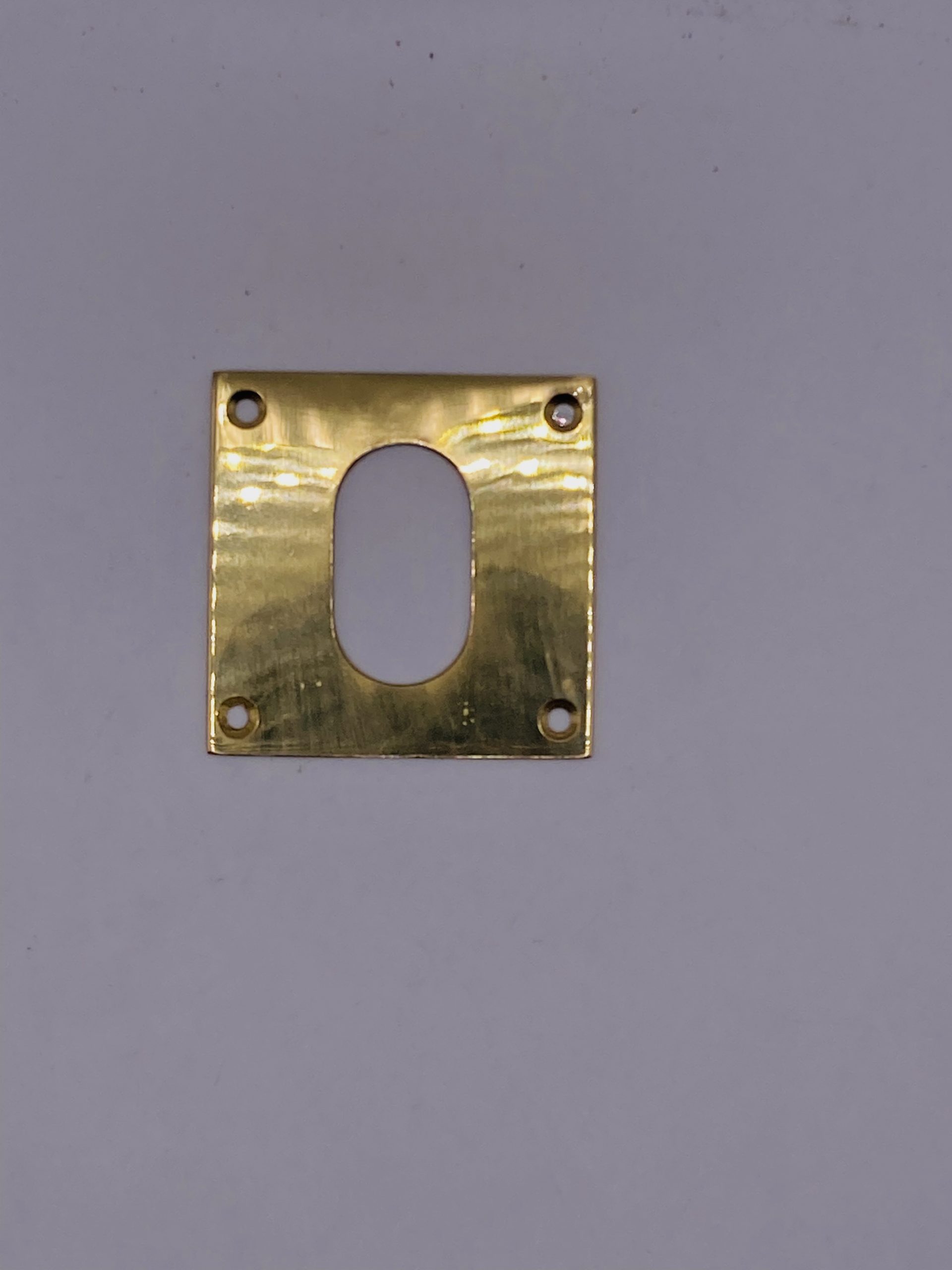 Face Fix Square Escutcheon - Oval -50X50Mrn