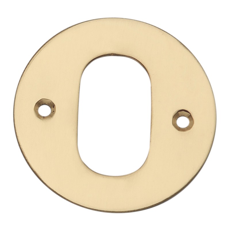 F/Fix Rnd Escutcheon - Oval -50Mm