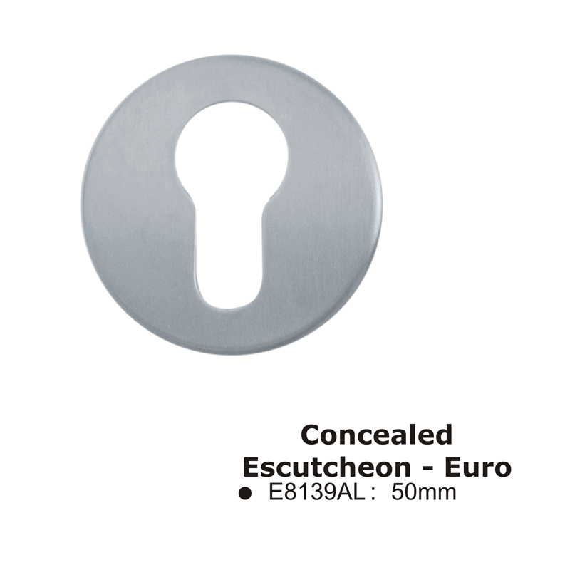 Concealed Escutcheon - Euro -50Mm