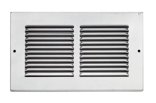 Eurospec Louvre Grills For Intumescent Air Transfer Grilles (Various Sizes), Silver