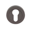 Euro Profile Escutcheon, Matt Bronze