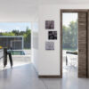 Ermetika EvoKit Pocket Door System 826x2040 Door 100mm WT - Raw Wood