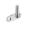 Zoo Hardware Fulton & Bray Flush Fitting Pins For Casement Stays, Satin Chrome - (Pack Of 2)