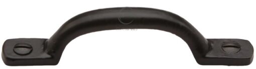 M Marcus D Handle Cabinet Pull (88Mm, 125Mm, 176Mm Or 228Mm), Smooth Black Iron