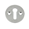 Zoo Hardware Fulton & Bray Standard Profile Victorian Escutcheon, Satin Chrome