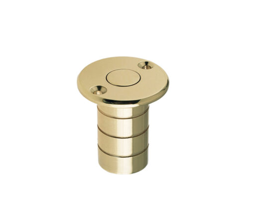 Zoo Hardware Fulton & Bray Dust Excluding Socket For Flush Bolts (Wood), Polished Brass