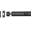 M Marcus Surface Door Bolt (152Mm Or 203Mm), Smooth Black Iron