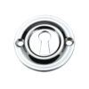 Zoo Hardware Fulton & Bray Standard Profile Escutcheon, Polished Chrome