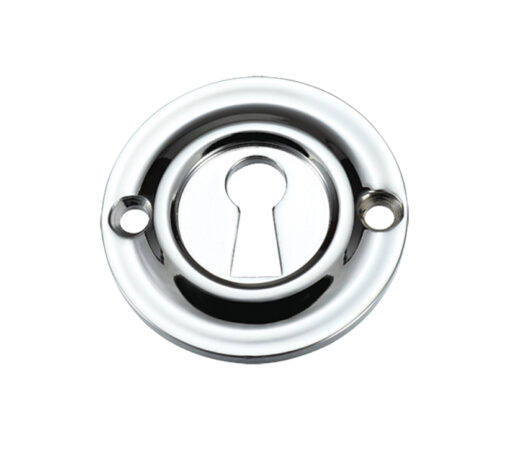 Zoo Hardware Fulton & Bray Standard Profile Escutcheon, Polished Chrome