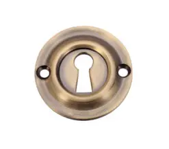 Zoo Hardware Fulton & Bray Standard Profile Escutcheon, Florentine Bronze