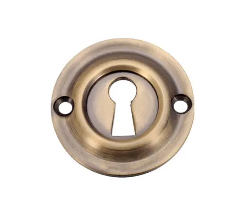 Zoo Hardware Fulton & Bray Standard Profile Escutcheon, Florentine Bronze