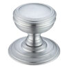 Zoo Hardware Fulton & Bray Concealed Fix Mortice Door Knobs, Satin Chrome - (Sold In Pairs)