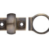 Zoo Hardware Fulton & Bray Window Sash Ring, Florentine Bronze