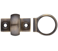 Zoo Hardware Fulton & Bray Window Sash Ring, Florentine Bronze