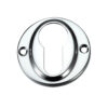 Zoo Hardware Fulton & Bray Euro Profile Escutcheon, Polished Chrome