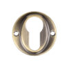 Zoo Hardware Fulton & Bray Euro Profile Escutcheon, Florentine Bronze