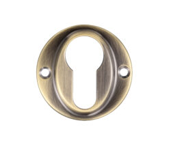 Zoo Hardware Fulton & Bray Euro Profile Escutcheon, Florentine Bronze