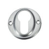 Zoo Hardware Fulton & Bray Euro Profile Escutcheon, Satin Chrome