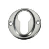 Zoo Hardware Fulton & Bray Euro Profile Escutcheon, Satin Nickel