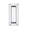 Zoo Hardware Fulton & Bray Rectangular Flush Pull, Polished Chrome