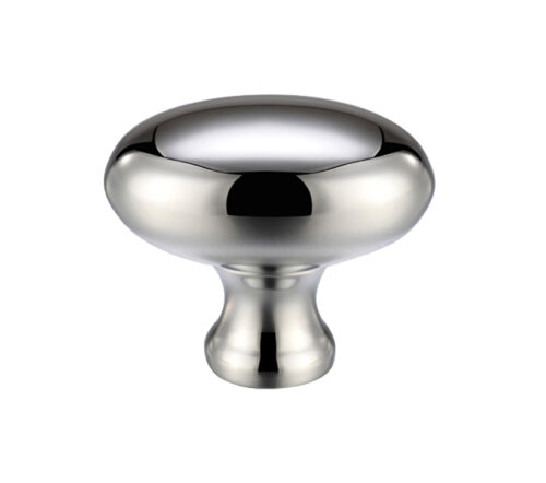 Oval Cupboard Knobs (32mm OR 38mm), Polished Chrome