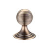 Queen Anne Ringed Cupboard Knob (25mm, 32mm OR 38mm), Florentine Bronze