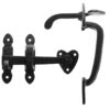 Zoo Hardware Foxcote Foundries Thumb Latch, Black Antique