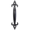 Zoo Hardware Foxcote Foundries Fleur De Lys Pull Handle (127Mm Or 152Mm), Black Antique