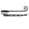 Zoo Hardware Foxcote Foundries Curly Tail Casement Stays (8", 10" Or 12"), Black Antique