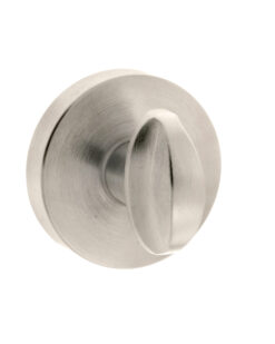 Forme WC Turn and Release on Minimal Round Rose - Satin Nickel