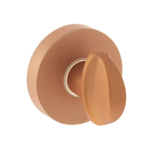 Forme WC Turn and Release on Minimal Round Rose - Urban Satin Copper