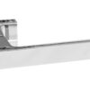 Forme Asti Lever Door Handle on Minimal Square Rose - Polished Chrome