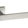 Forme Asti Lever Door Handle on Minimal Square Rose - Satin Chrome