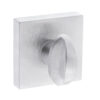 CleanTouch Anti-Bac WC Turn and Release on Minimal Square Rose - Satin Chrome